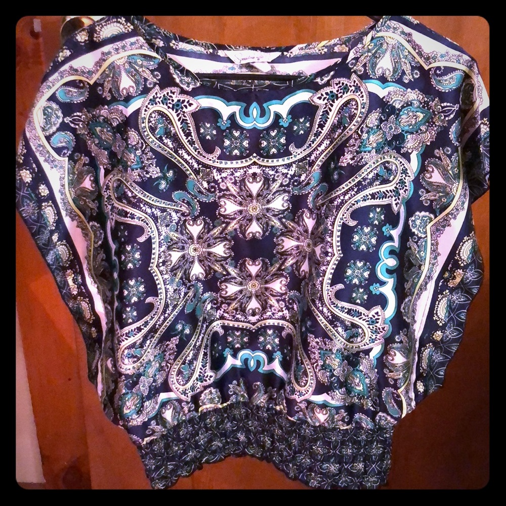 Paisley patterned shirt